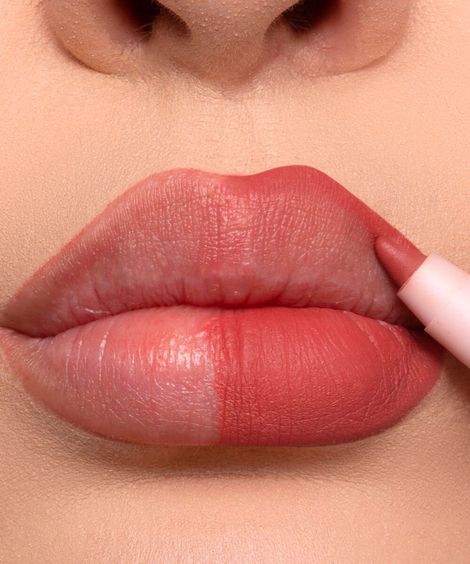 lápis labial nina makeup contorno instant lips essência