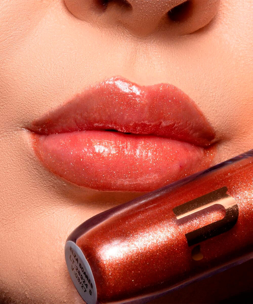 gloss labial nina makeup instant glow elza soares