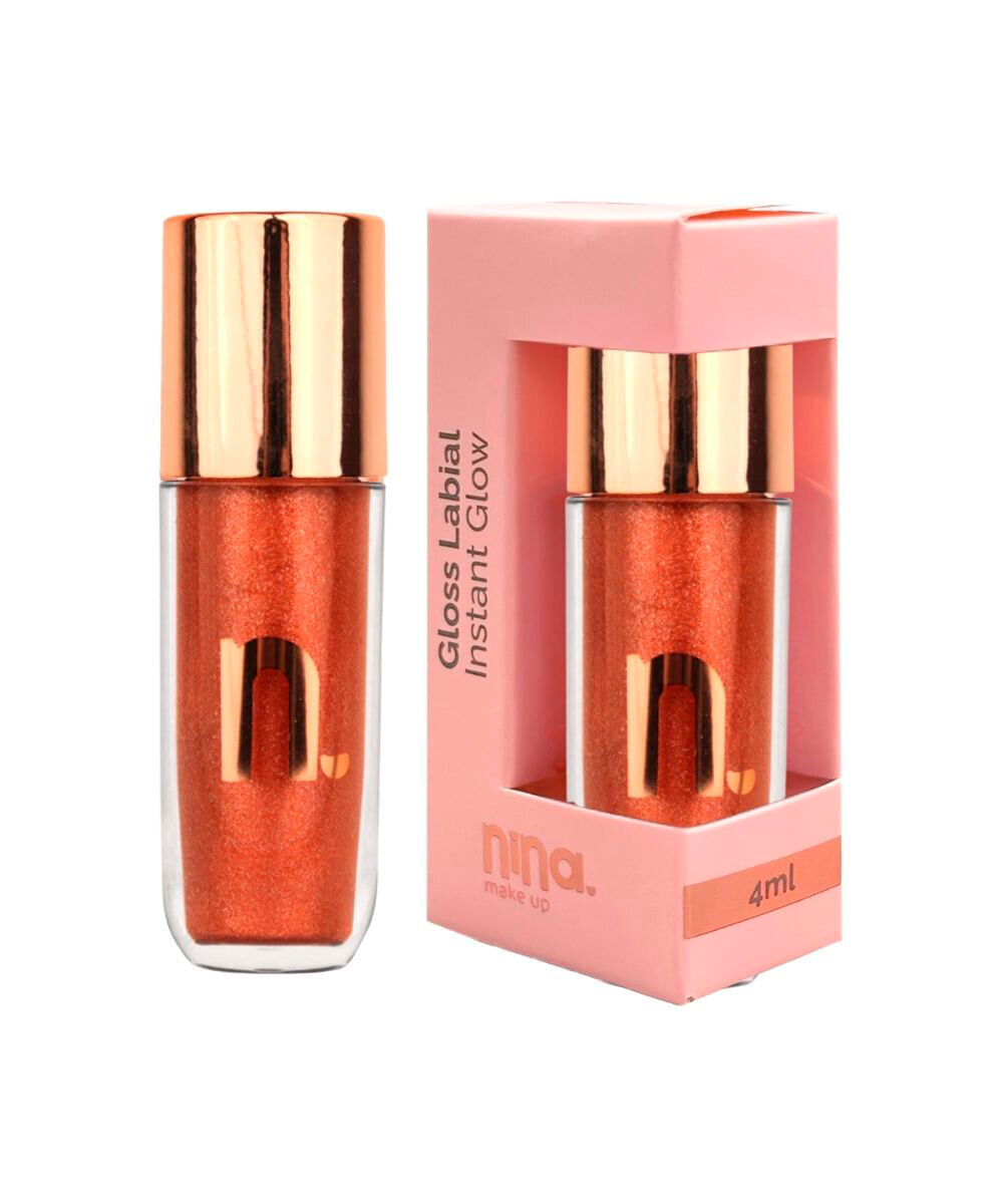 gloss labial nina makeup instant glow elza soares