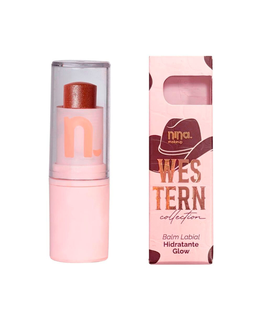 lip balm nina makeup glow western forrozeira