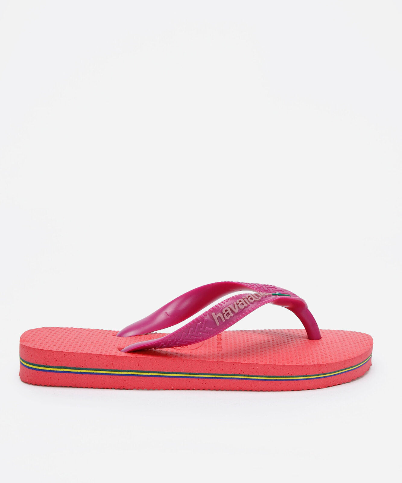 chinelo havaianas brasil infantil laranja