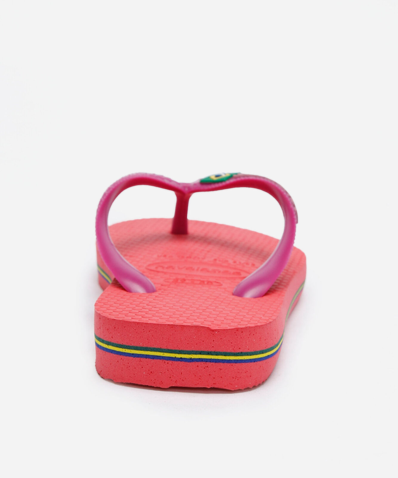 chinelo havaianas brasil infantil laranja