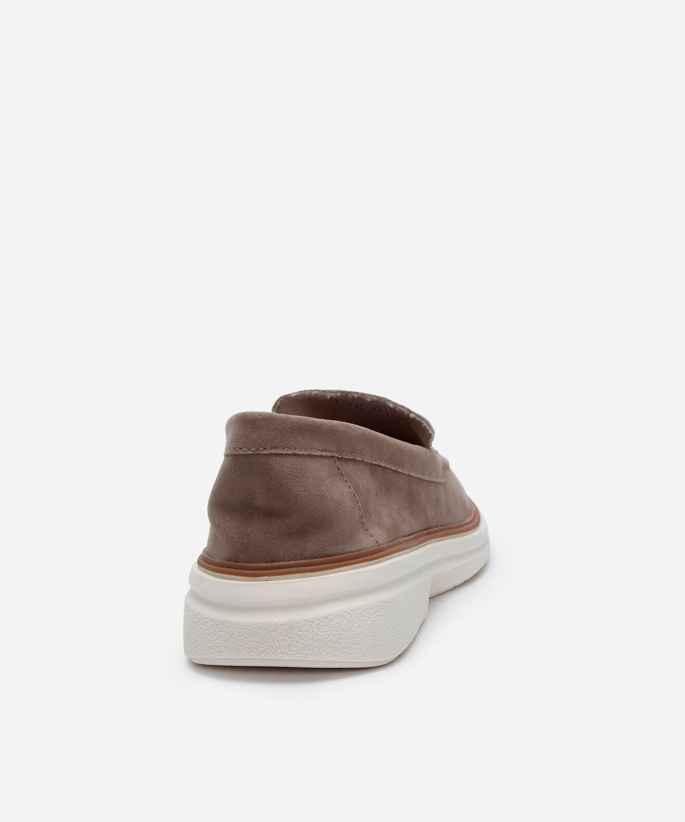 mocassim masculino texturizado marrom