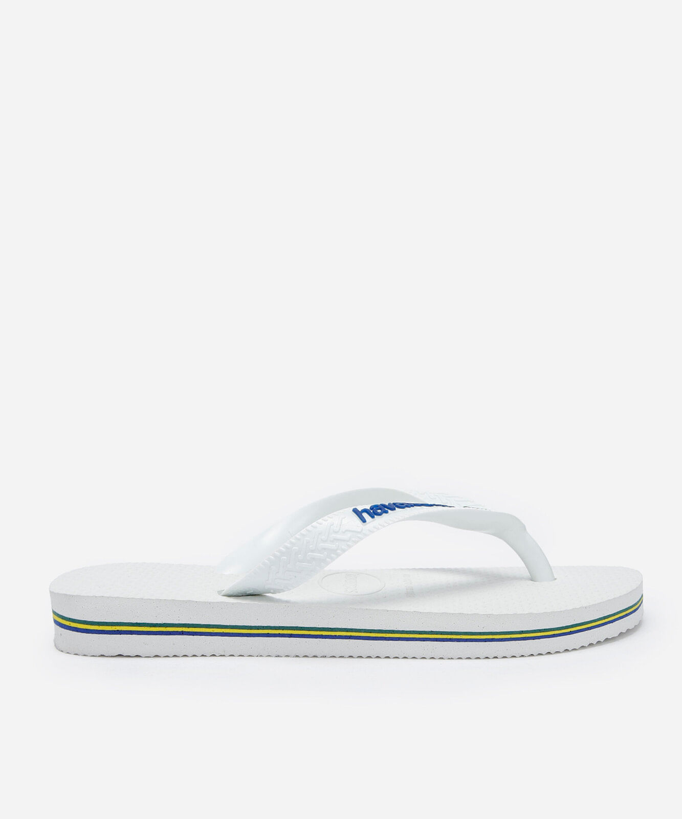 chinelo havaianas brasil infantil branco