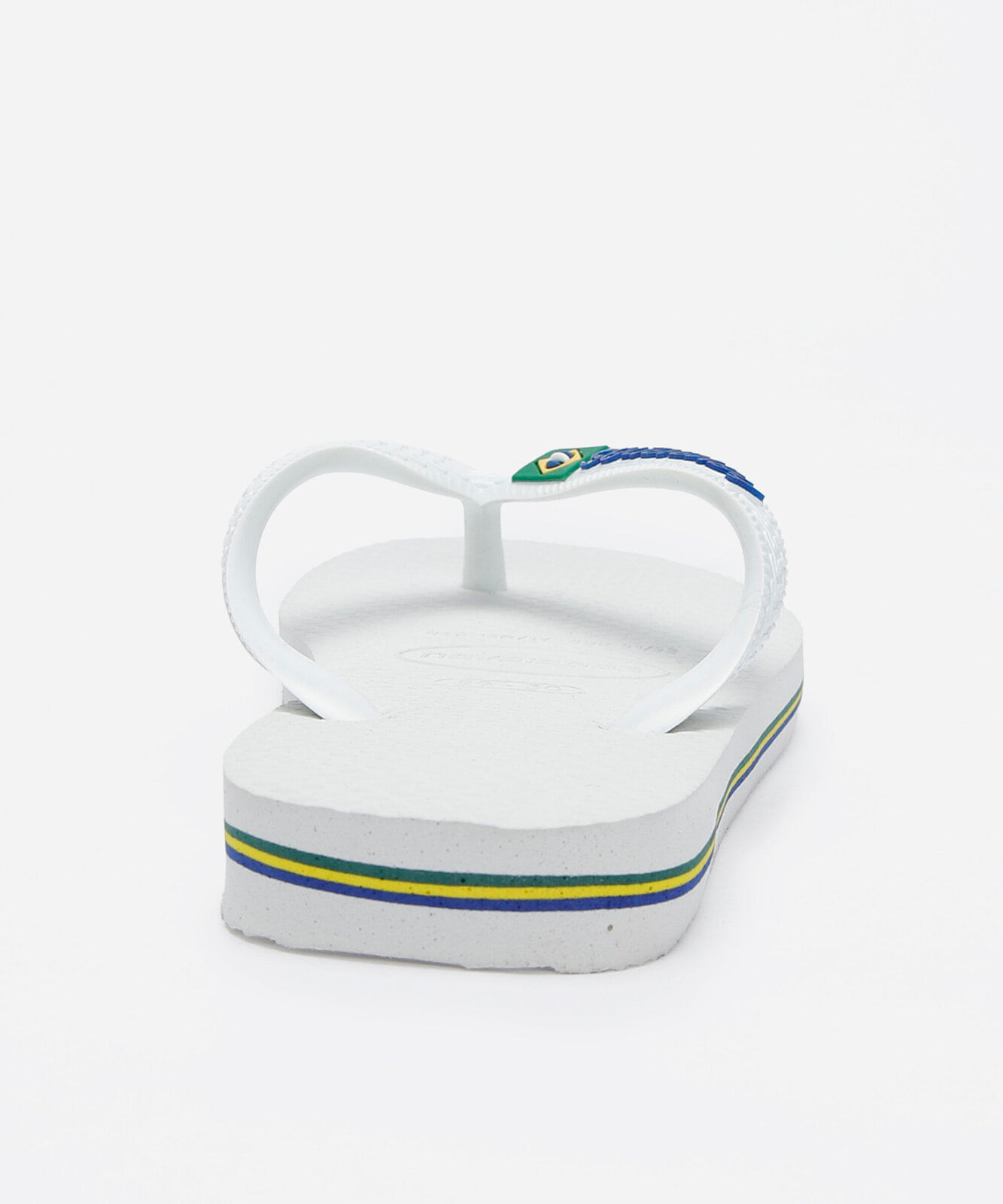 chinelo havaianas brasil infantil branco