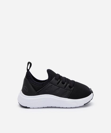 tênis calce fácil infantil preto