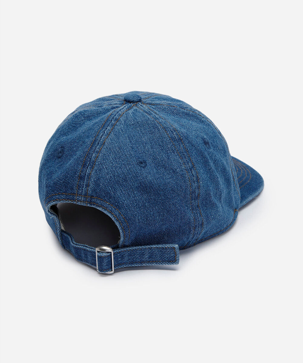 boné aba curva jeans estonado azul