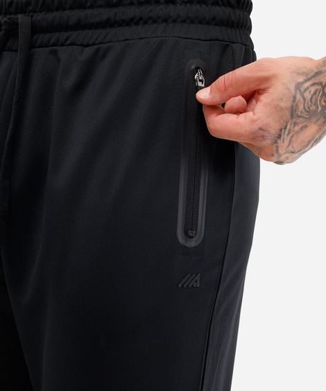 calça jogger esportiva com bolsos preta
