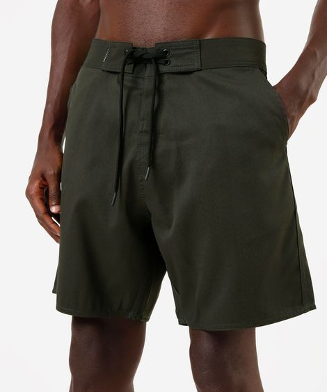 short boardshort masculino verde