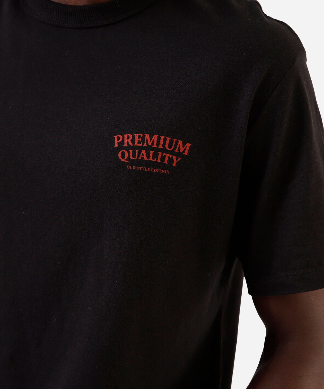 camiseta masculina estampada preta