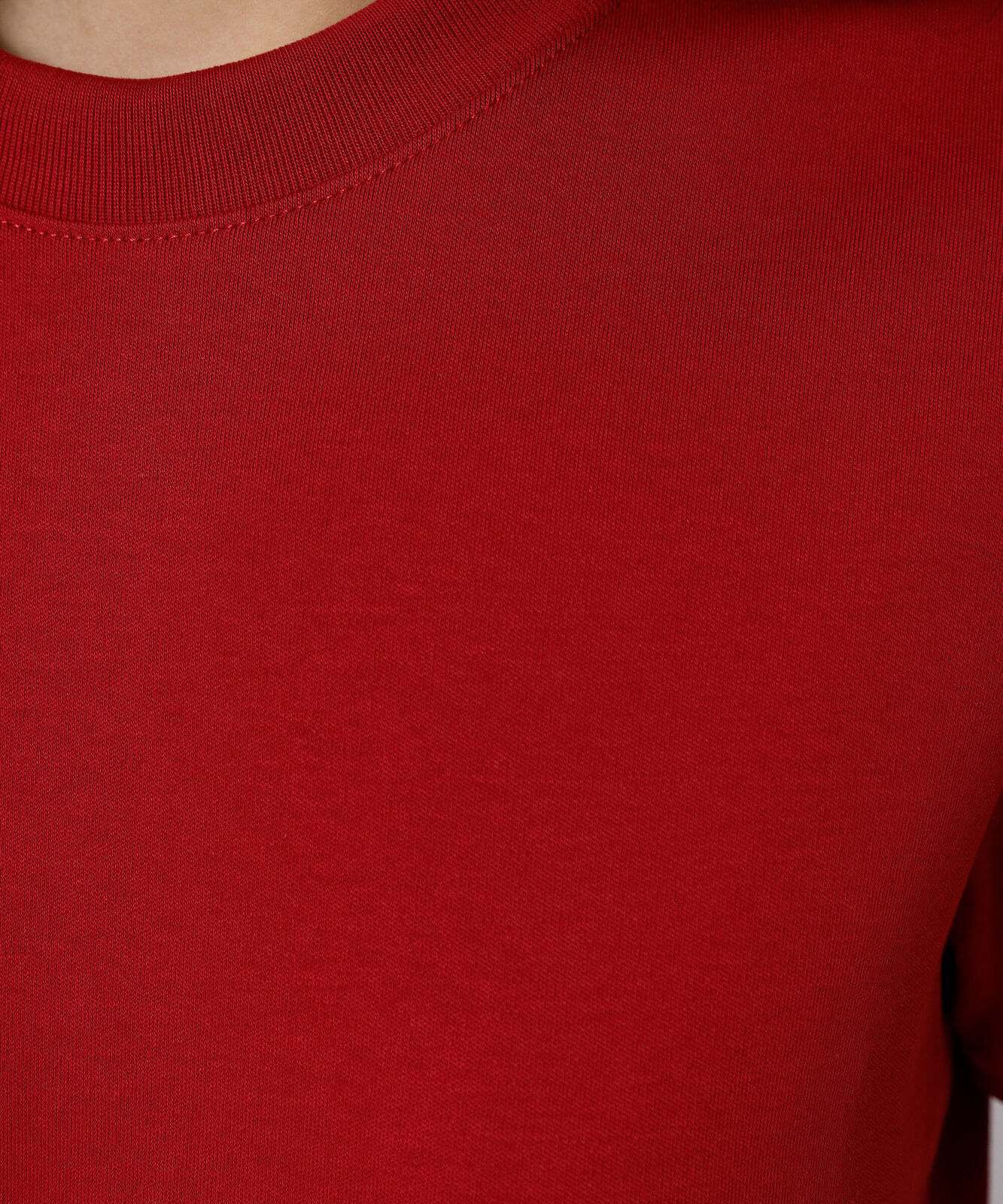 camiseta feminina de algodão slim mindset vermelha