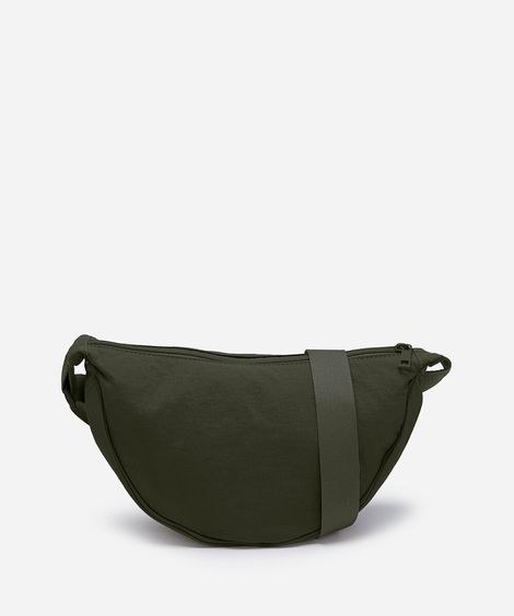 bolsa meia lua verde