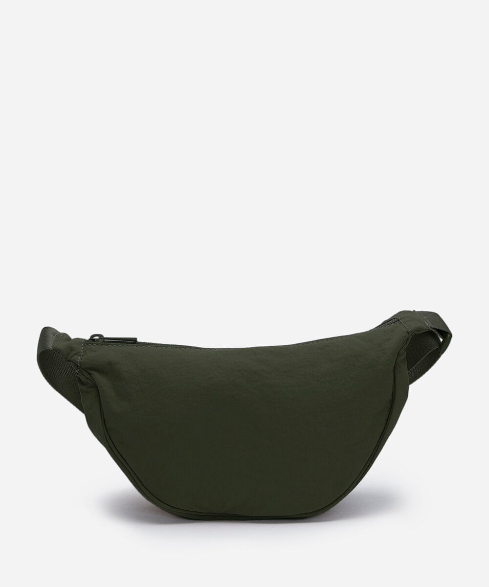 bolsa meia lua verde