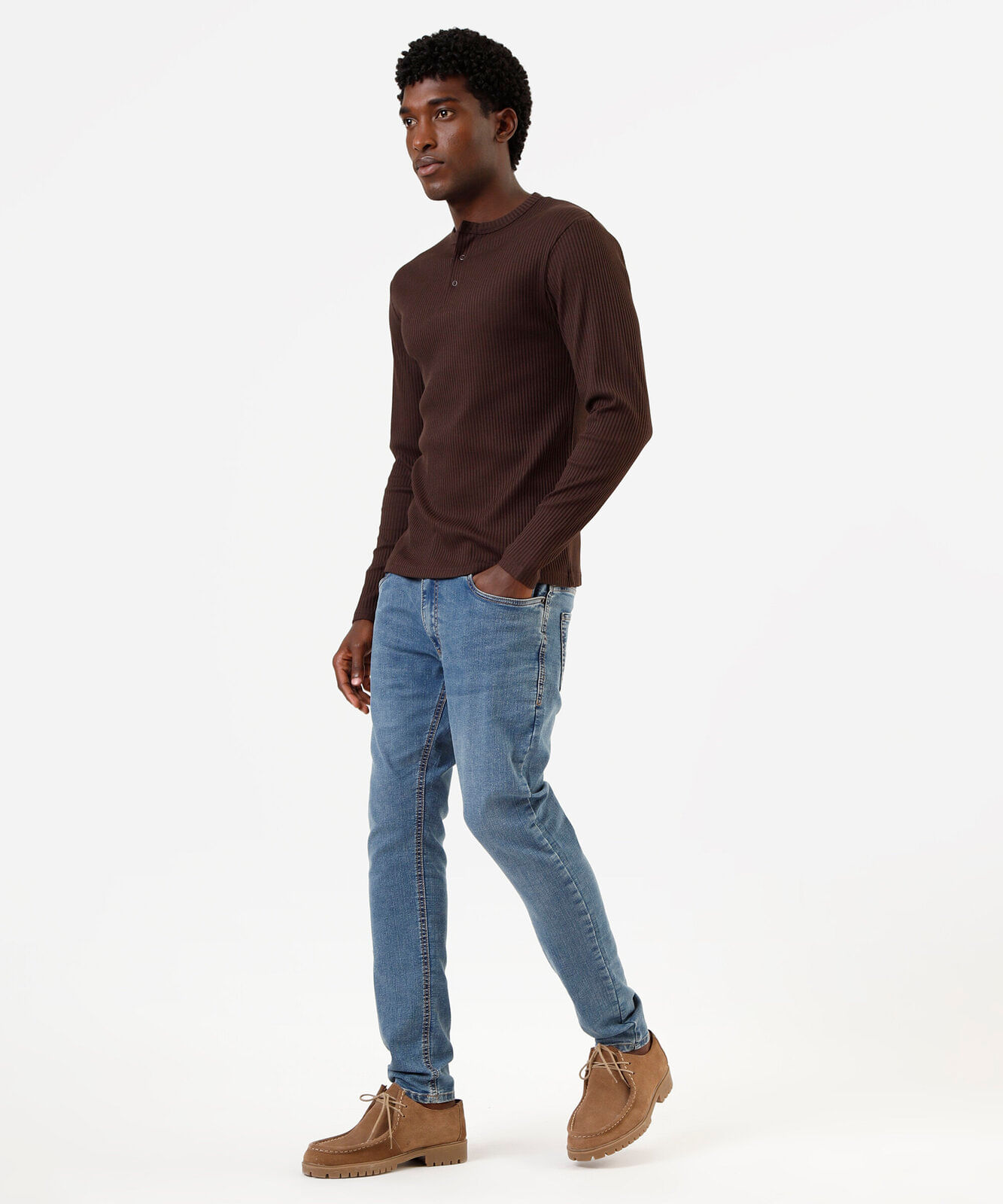 calça jeans super skinny masculina azul