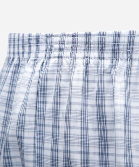 cueca samba canção masculina xadrez acetinada branca