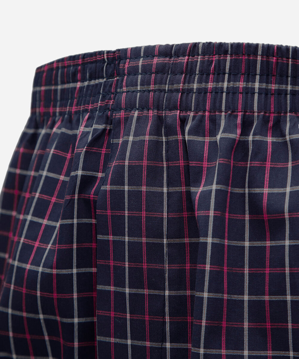 cueca samba canção masculina xadrez acetinada azul