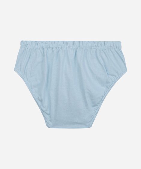 kit de 3 cuecas slip masculina de algodão colorido