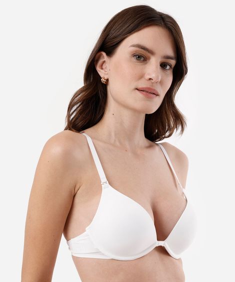 sutiã triângulo feminino alças com multifuncionais off white