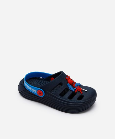 babuche infantil homem aranha azul