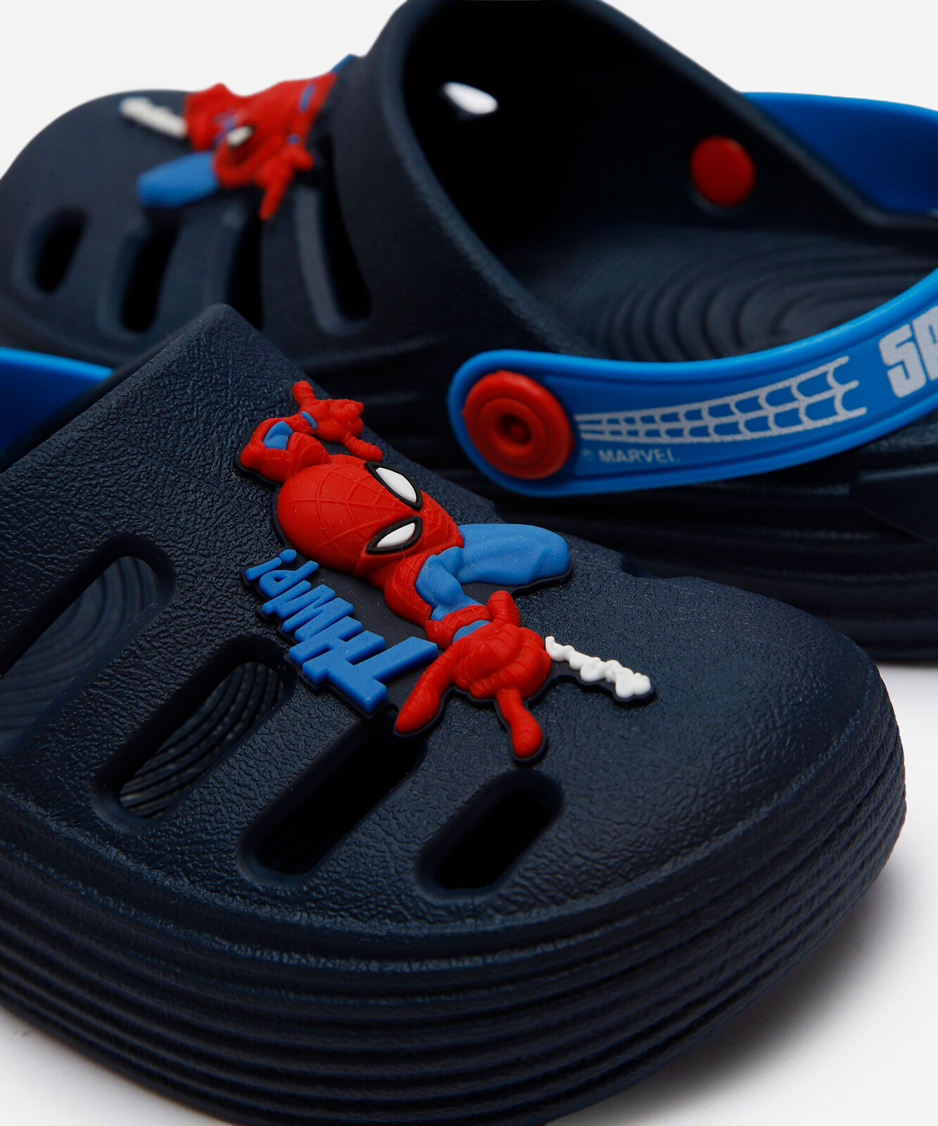 babuche infantil homem aranha azul