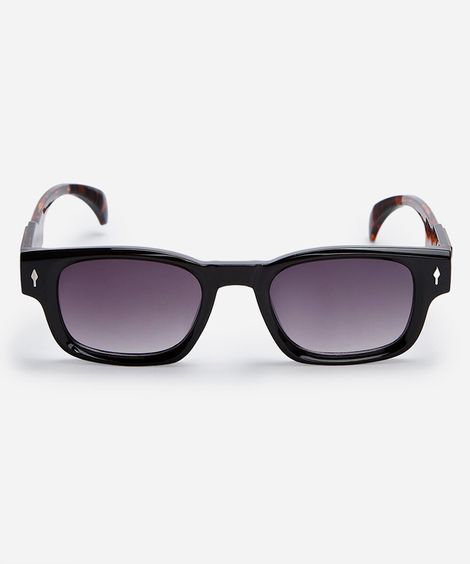 óculos de sol quadrado triton feminino preto