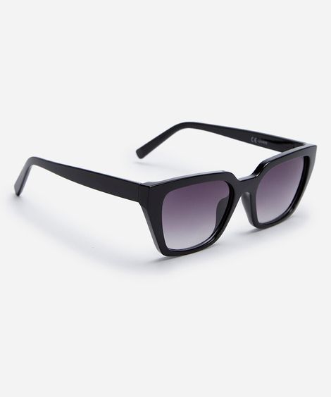 óculos de sol quadrado feminino preto