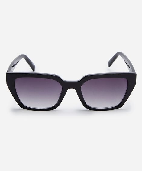 óculos de sol quadrado feminino preto