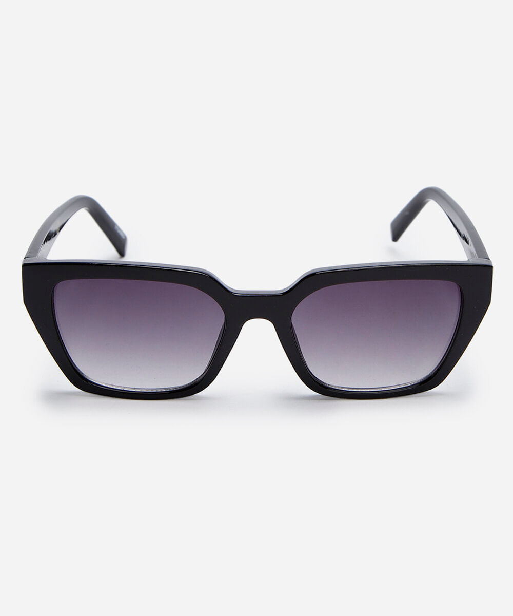 óculos de sol quadrado feminino preto