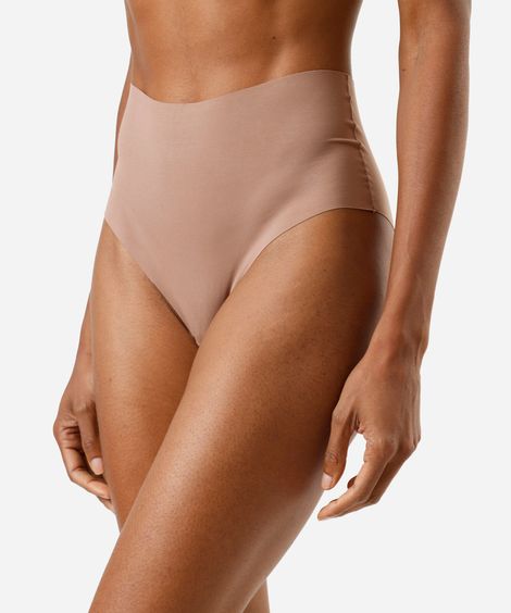 kit de 3 calcinhas hot pant com corte a fio colorido