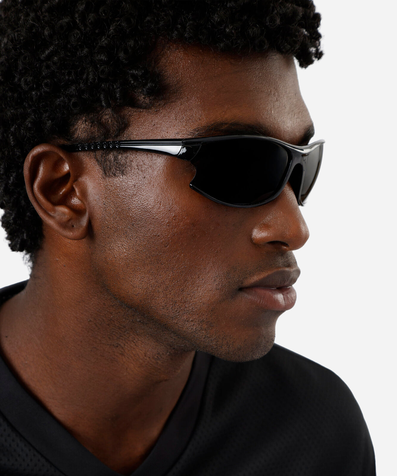 óculos de sol esportivo masculino preto