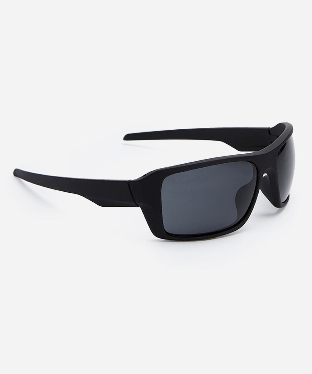 óculos de sol esportivo masculino preto