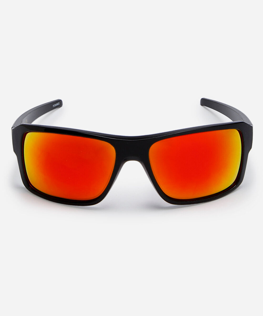óculos de sol esportivo masculino preto