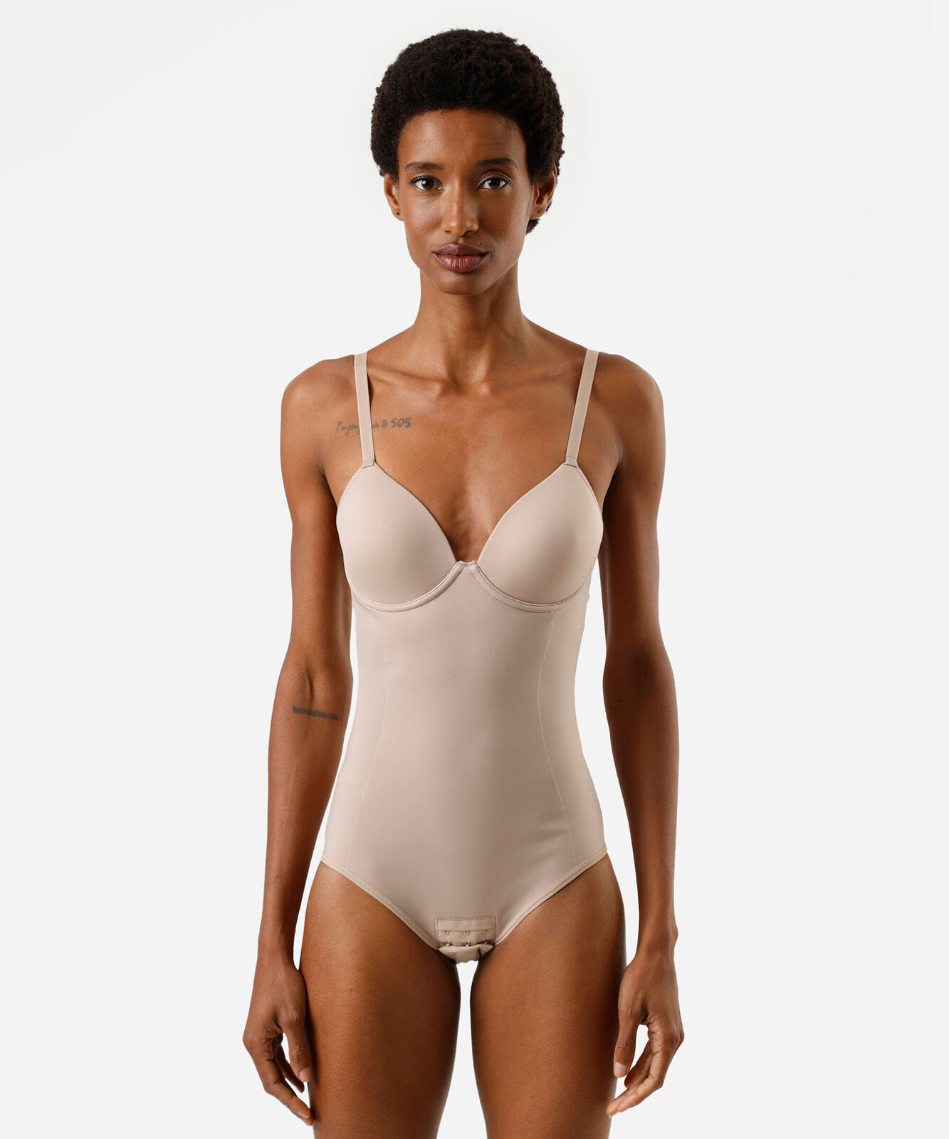 body modelador feminino dilady bege