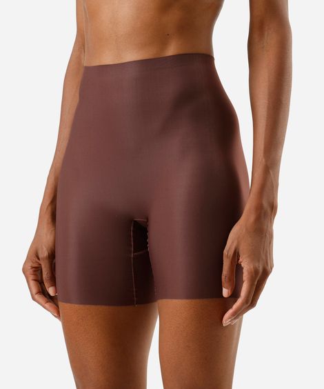 bermuda modeladora invisível feminina naked marrom