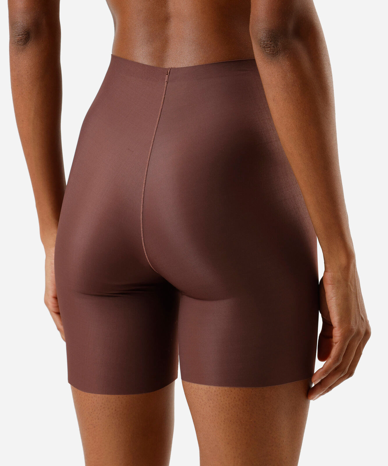 bermuda modeladora invisível feminina naked marrom