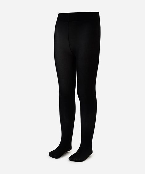 meia calça infantil fio 40 preta