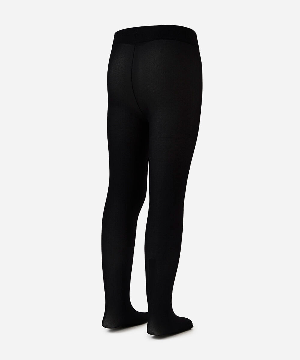 meia calça infantil fio 40 preta