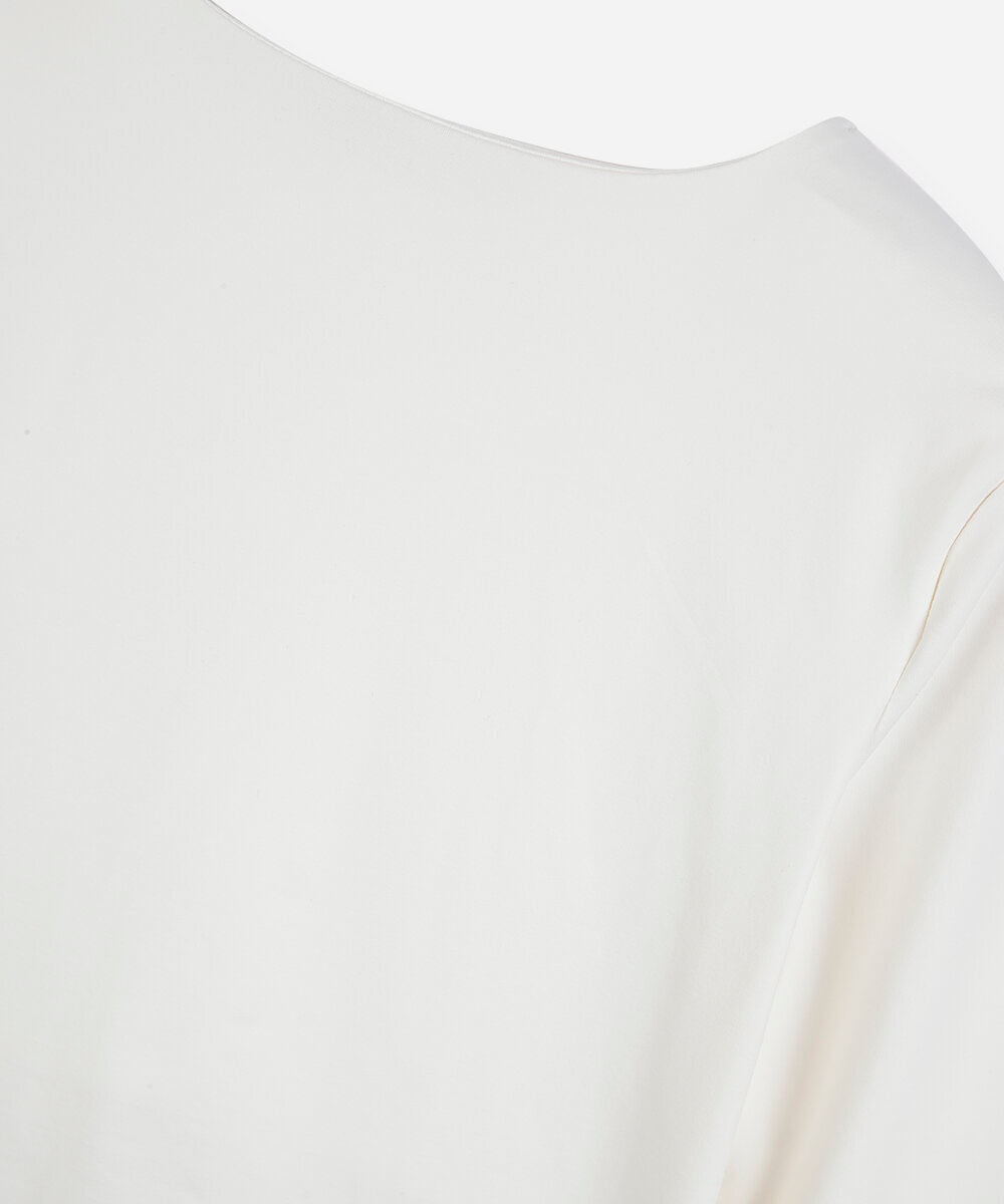 blusa juvenil manga longa bege