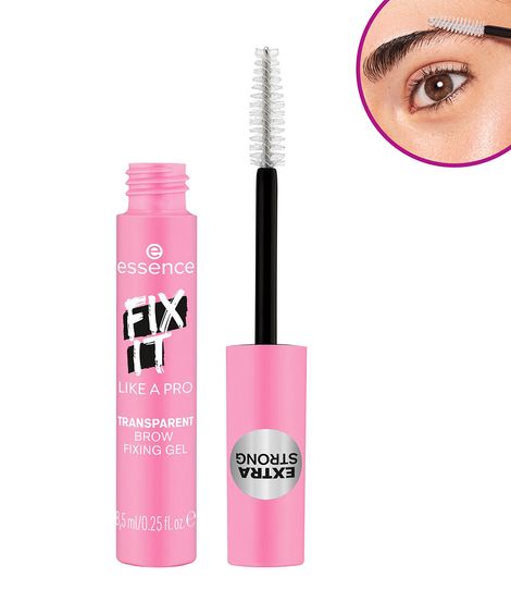 máscara de sobrancelha essence fix it like a pro transparent brow fixing gel