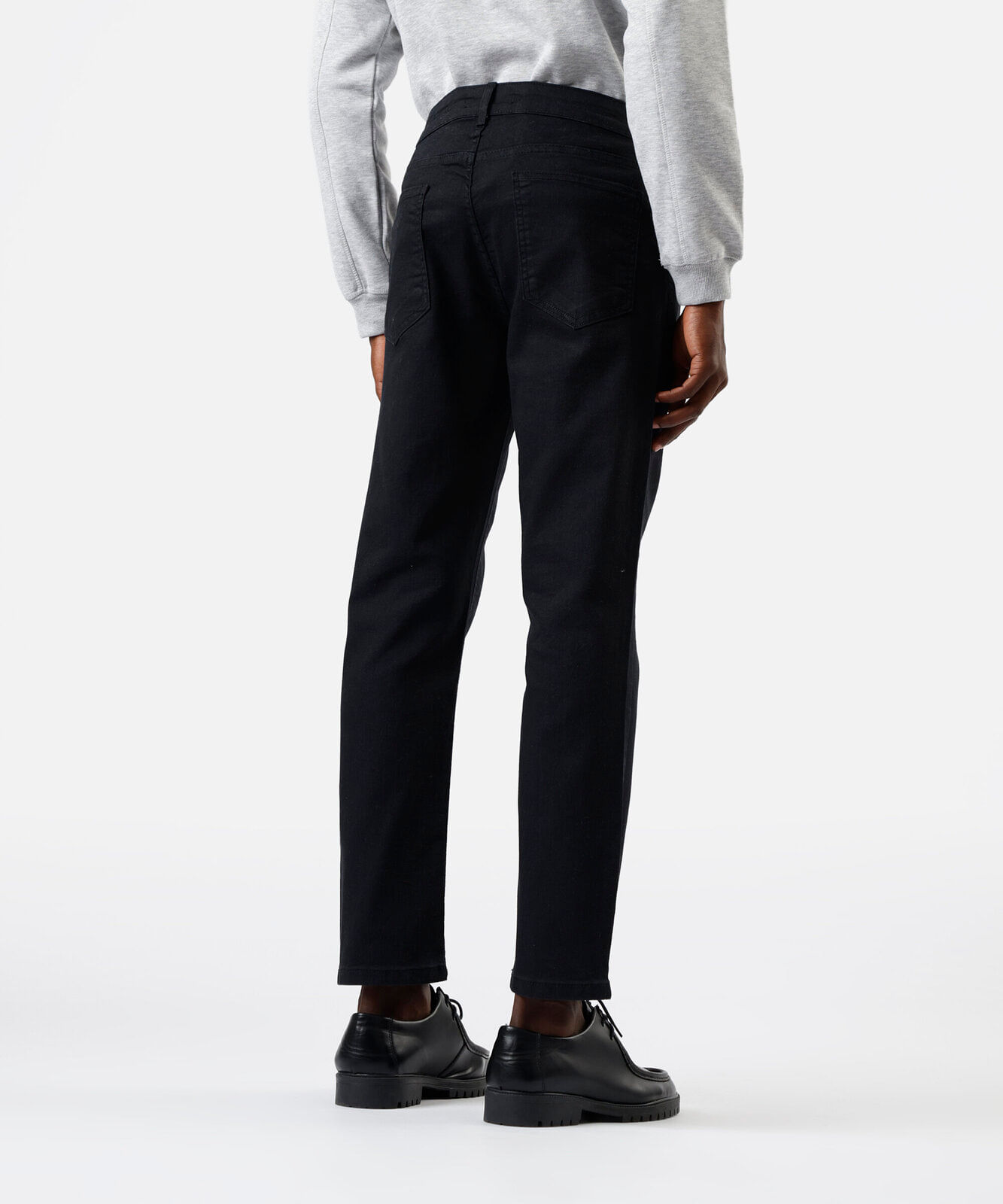 calça slim masculina jeans preta