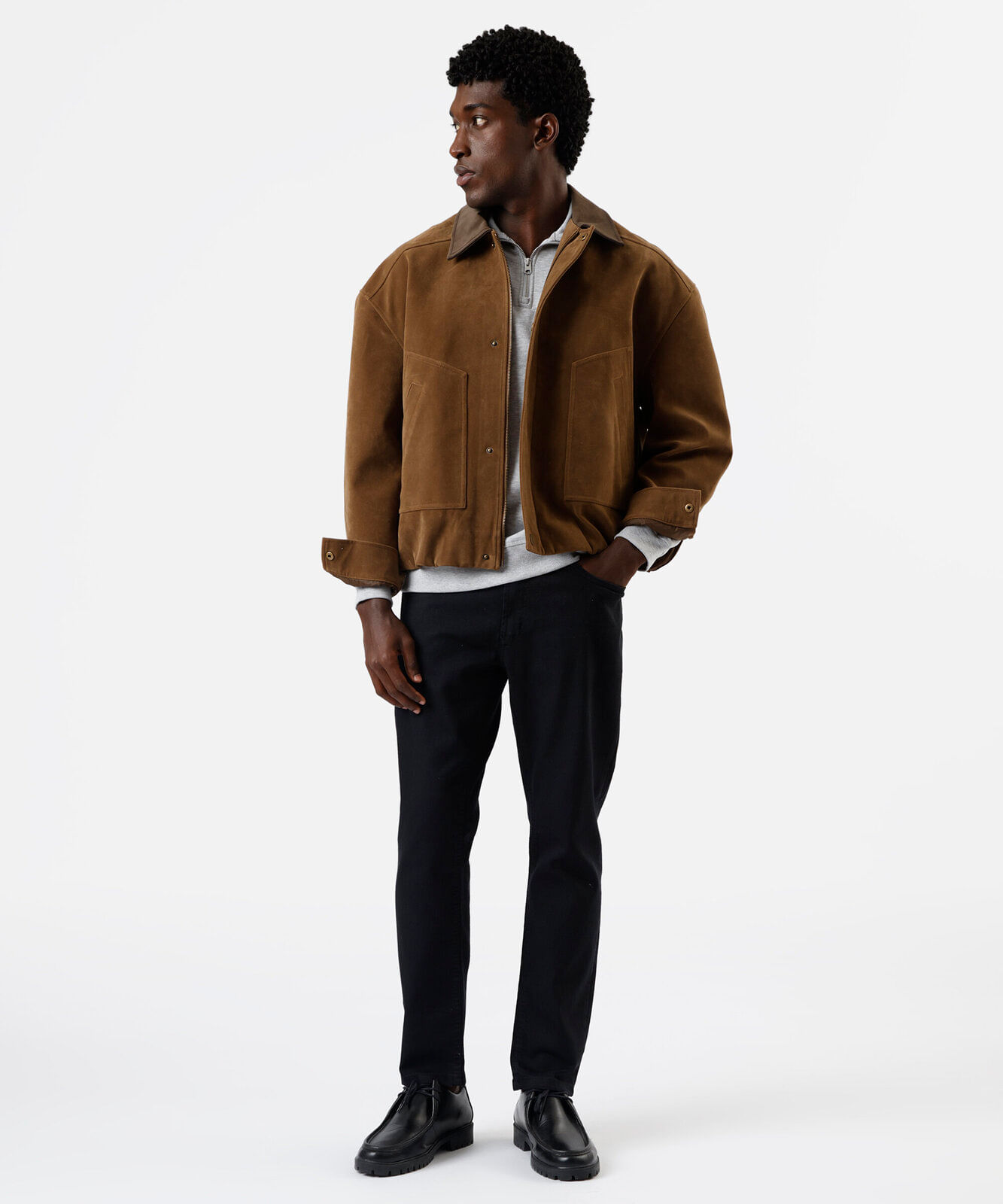 calça slim masculina jeans preta