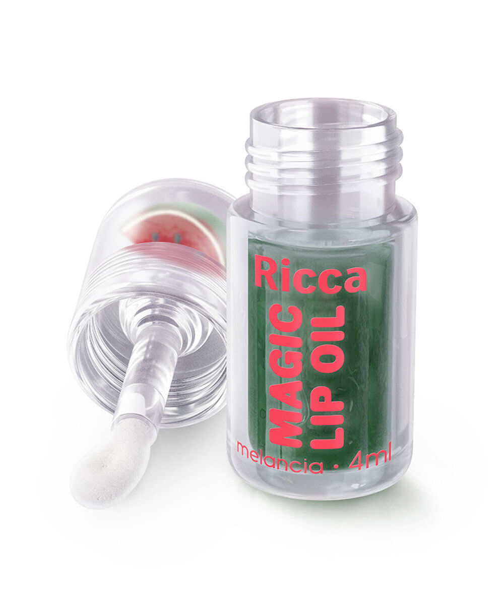 gloss labial ricca magic lip oil melancia