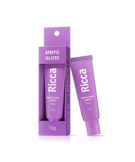 hidratante labial ricca uva roxo