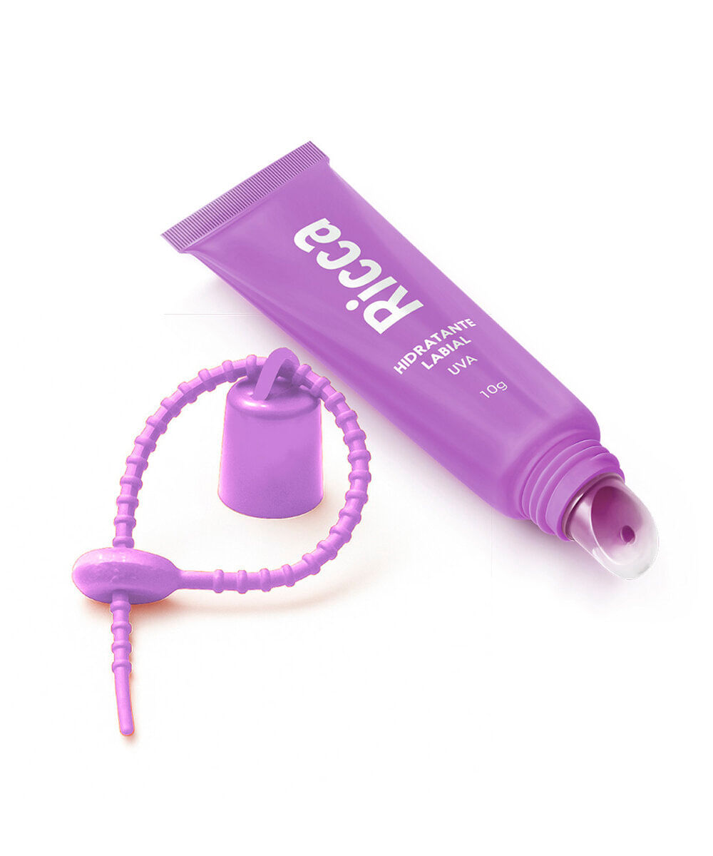 hidratante labial ricca uva roxo