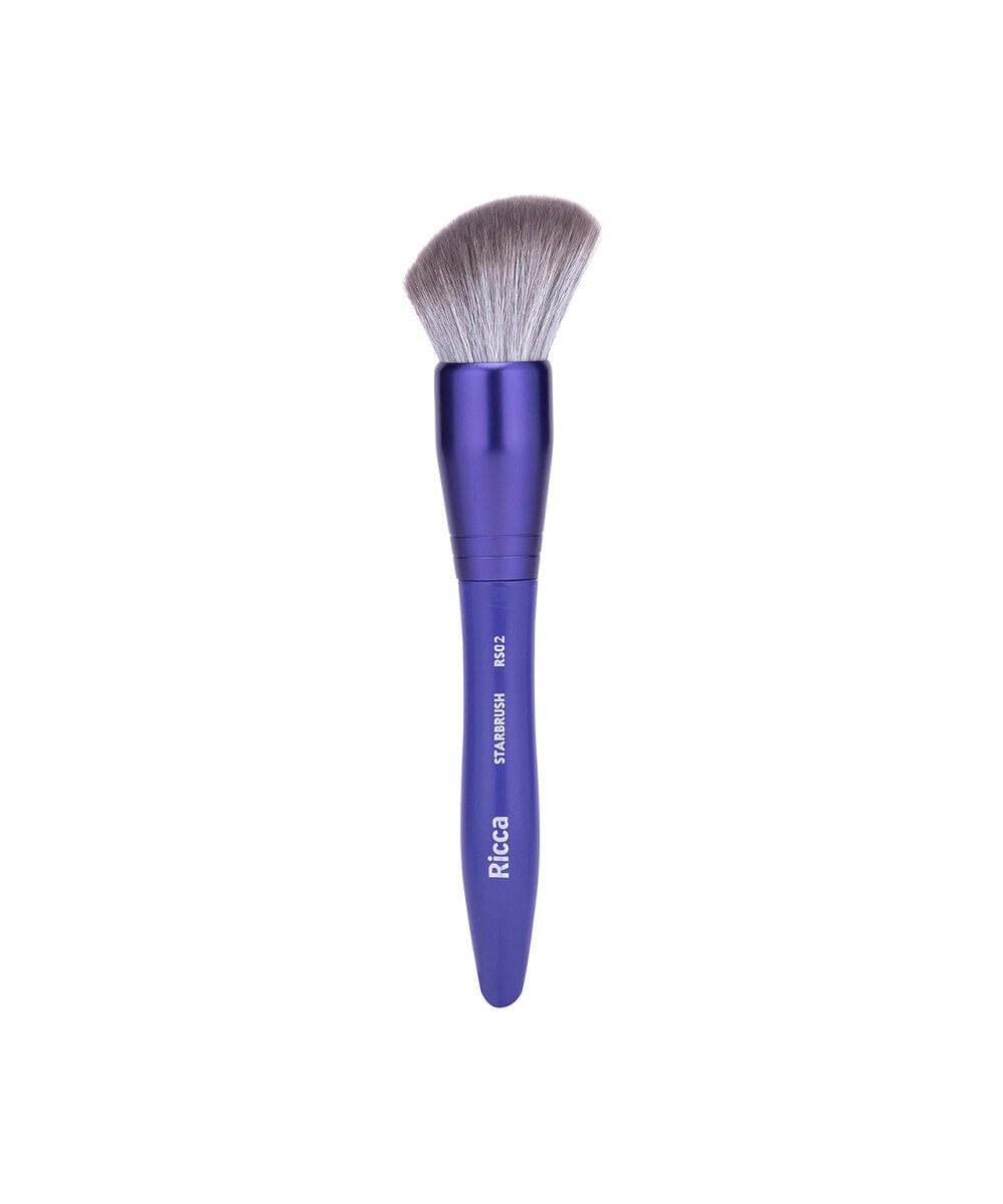pincel ricca para blush chanfrado starbrush rs02