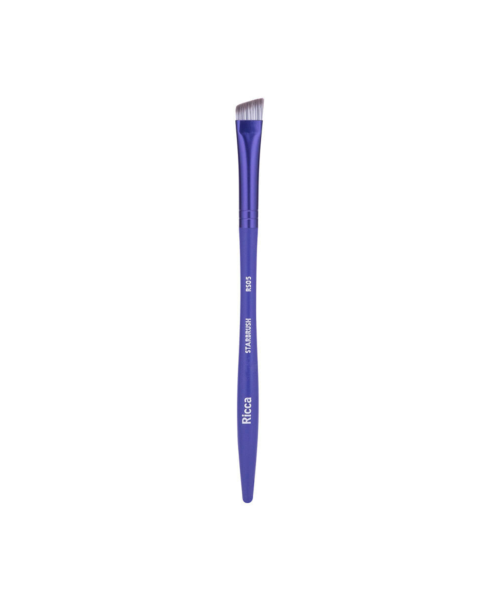 pincel ricca para delinear chanfrado starbrush rs05