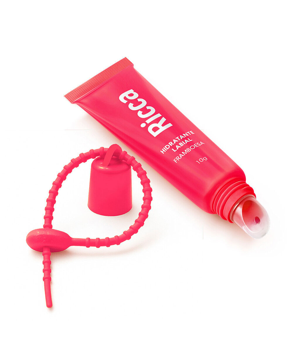 hidratante labial ricca framboesa vermelho
