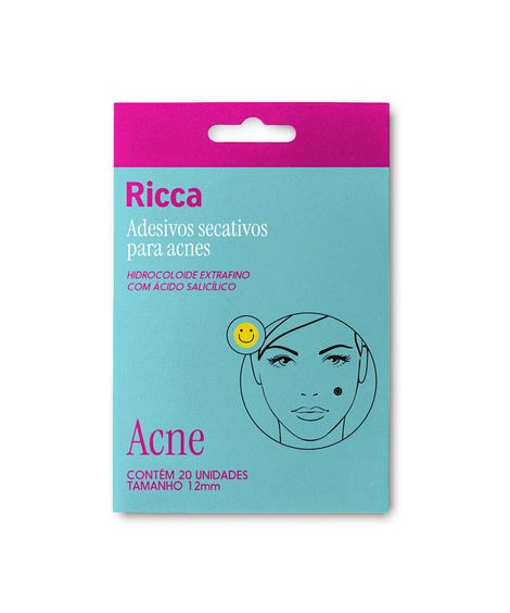 adesivos secativos ricca para acnes smile