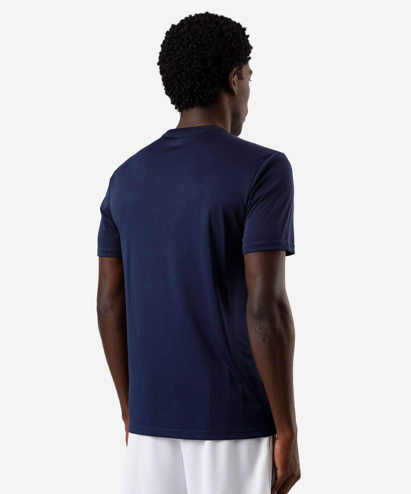 camiseta esportiva masculina manga curta brasil azul