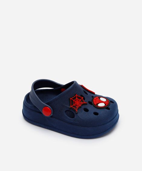 babuche infantil homem aranha azul